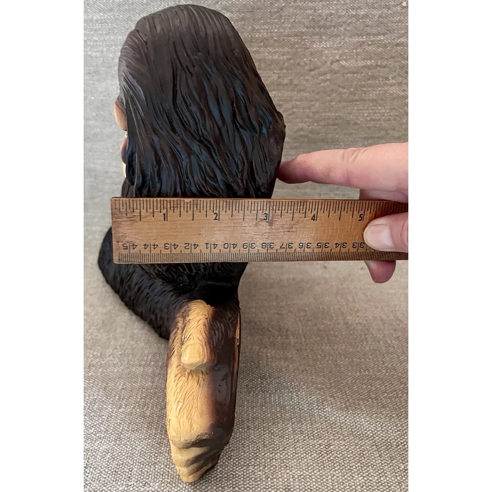 Bigfoot Sasquatch Bust Figurine Resin Statue Cryptid Yeti Cabin Lodge Decor 8.5" - Picture 5 of 6